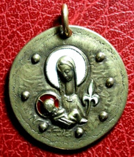 Médaille émaillée chrétien d'occasion  Nice-