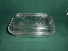 Vintage glass butter for sale  MACHYNLLETH