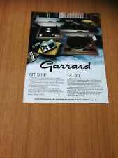 1976 garrard giradischi usato  Roma