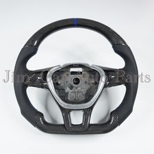 Volante de fibra de carbono personalizado para VW Golf MK7 GTI R comprar usado  Enviando para Brazil
