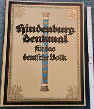 Hindenburg denkmal deutsche gebraucht kaufen  Uelzen