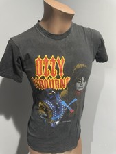 Camiseta Vintage 1982 Ozzy Osbourne Severed Head Executioner Tour Média Não Reproduzida comprar usado  Enviando para Brazil