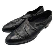 Sapato confortável Munro American M210481 feminino couro preto tamanho 9.5 comprar usado  Enviando para Brazil