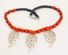 Necklace with leaves gebraucht kaufen  Stadthagen