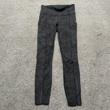 Leggings Lululemon Adulto 4 Gris Camuflados Rápidos y Activos Apretados II Yoga Activo Damas segunda mano  Embacar hacia Mexico