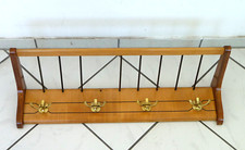 Wandgarderobe vintage messing gebraucht kaufen  Reinbek