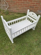 Wooden dolls cot for sale Wooden dolls cot for sale  GRAVESEND
