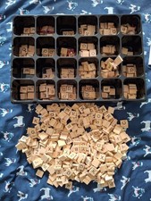 Wooden scrabble letters for sale  SOUTHEND-ON-SEA