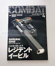 『COMBAT MAGAZINE　4/2017』　BIOHAZARD RESIDENT EVIL 7　SAMURAI EDGE　Military　JAPAN comprar usado  Enviando para Brazil