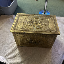 Embossed brass log for sale  Bovard