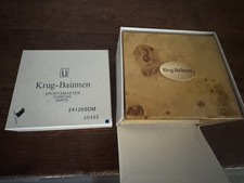 Krug baumen sportsmaster for sale  DORKING