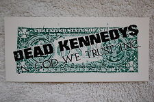 Adesivo de vinil Dead Kennedys 7" X 3" punk rock (36) comprar usado  Enviando para Brazil