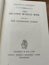 Winston S Churchill, The Second World War, Volume I - Cassell & Co, UK 1st 1948 comprar usado  Enviando para Brazil