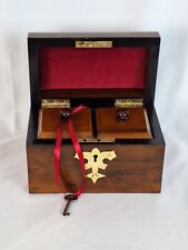 Antique walnut tea for sale  HARLOW
