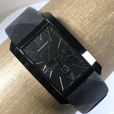 Usado, Relógio Burberry BU1081 masculino mostrador preto data fabricada na Suíça 38x30mm xadrez retangular comprar usado Usado, Relógio Burberry BU1081 masculino mostrador preto data fabricada na Suíça 38x30mm xadrez retangular comprar usado  Enviando para Brazil