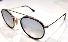 Óculos de sol Ray Ban RB3647N 001/9U dourado metal azul redondo 51-22 145 comprar usado  Enviando para Brazil