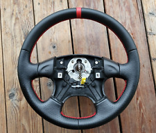 Volante de couro NOVO para VW Volkswagen Golf MK3 III Polo 6N Passat B4 vermelho comprar usado  Enviando para Brazil