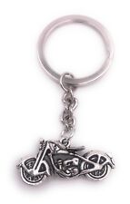 Usado, Moto Chopper Petit Porte-Clés Pendentif Argent en Métal comprar usado  Enviando para Brazil