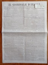 Giornale italia 1905 usato  Borgosesia