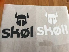 SKOL LOGO PATCH FLOCAGE PUBLICITAIRE - 9.4 CM PAR 8.6 CM, usado comprar usado  Enviando para Brazil
