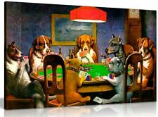 Pokers dogs playing for sale  LONDON