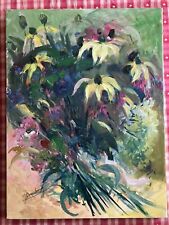 Tableau huile toile d'occasion  Montivilliers
