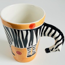 Whittard mug zebra for sale  NOTTINGHAM