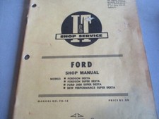 Ford tractor service for sale  Adel