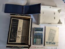 Texas lcd calculatrice d'occasion  Bordeaux-