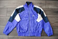 JAQUETA DE PISTA VINTAGE NIKE INTERNACIONAL NÁILON ROXA GRANDE LOGOTIPO NA PARTE DE TRÁS M-L comprar usado  Enviando para Brazil