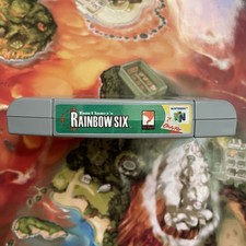 Usado, Tom Clancy's Rainbow Six N64 Nintendo 64 limpo autêntico testado variante cinza comprar usado Usado, Tom Clancy's Rainbow Six N64 Nintendo 64 limpo autêntico testado variante cinza comprar usado  Enviando para Brazil