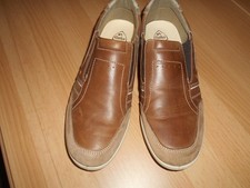 Herrenschuh slipper beige gebraucht kaufen  Bispingen