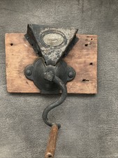 Usado, Moedor de café antigo moinho suporte de parede cabo de madeira decoração de cozinha primitiva comprar usado  Enviando para Brazil