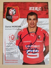 Carte Photo dédicacée. Football Stade Rennais 2007. SRFC. Daniel MOREIRA comprar usado  Enviando para Brazil