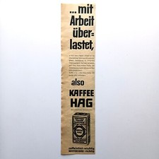 1954 kaffee hag gebraucht kaufen  Berlin