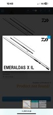 Daiwa emeraldas 86ml usato  Italia