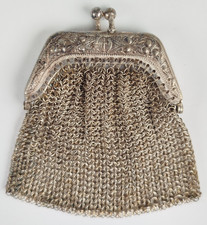 Ancienne bourse aumônière d'occasion Ancienne bourse aumônière d'occasion  Yffiniac