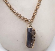 Stone agate necklace for sale  Pittsburgh