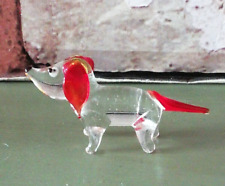Miniature glass dachshund for sale  DROITWICH