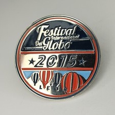 Broche de lapela balão de ar quente Festival Internacional Del Globo 2015 Leon México RARO comprar usado  Enviando para Brazil