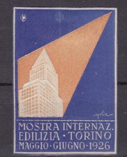 Torino erinnofilo mostra usato  Roma
