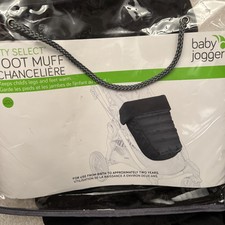 Baby Jogger City Select Wózek spacerowy Mufka na nóżki Czarna na sprzedaż  Wysyłka do Poland