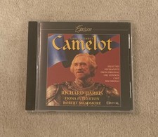 Richard Harris 1980 Broadway Revival Cast Lerner & Lowe's Camelot CD *Testado* comprar usado  Enviando para Brazil