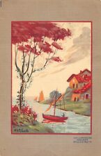 Cpa illustrateur .pinetti d'occasion  Claira