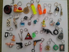 Vintage keyring keychains for sale  LUTON