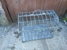 Portable galvonised cage for sale  CRANLEIGH