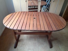 Gartenmöbel set holz gebraucht kaufen  Castrop-Rauxel