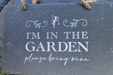 Slate hanging sign for sale  COVENTRY