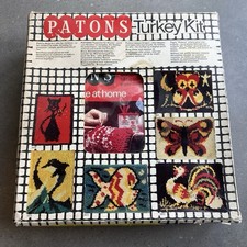 Vintage patons turkey for sale  LONDON