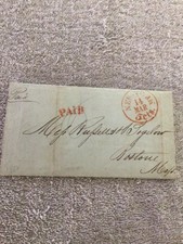1850 stampless cover for sale  Acworth